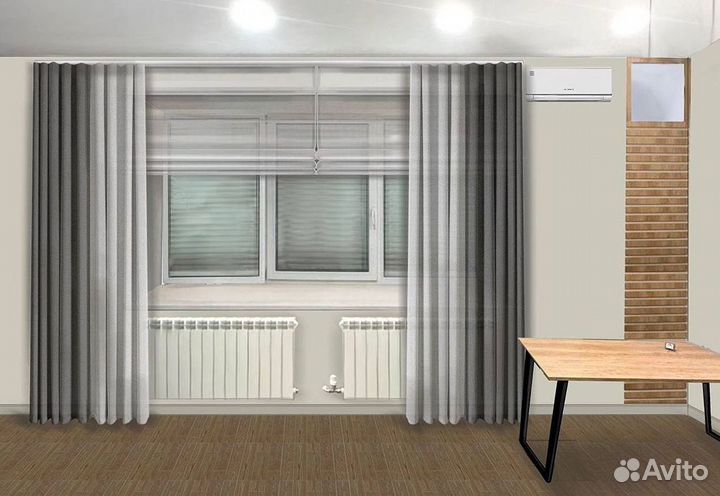 Шторы на заказ Вуаль