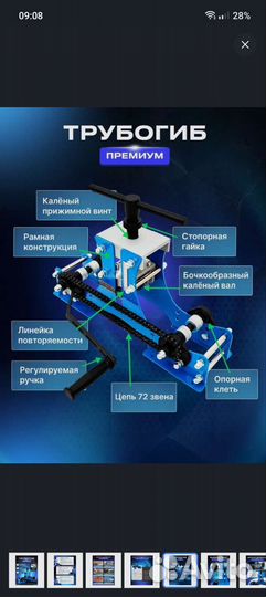 Трубогиб удачный премиум