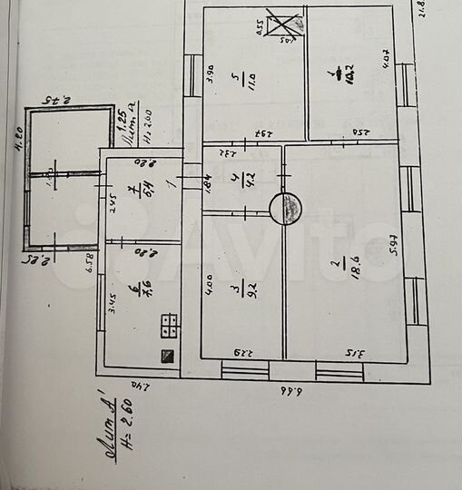 Дом 76 м² на участке 16 сот.