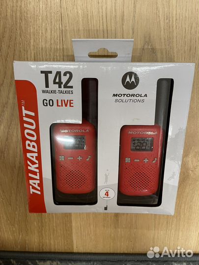 Рации motorola t42