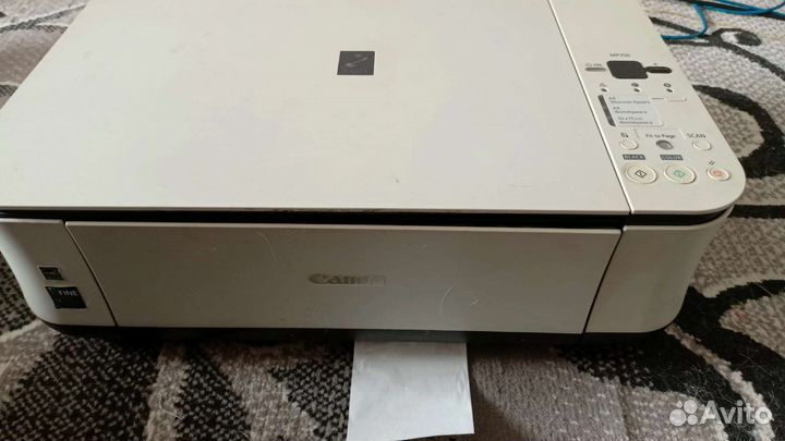 Цветной струйный принтер canon mp250
