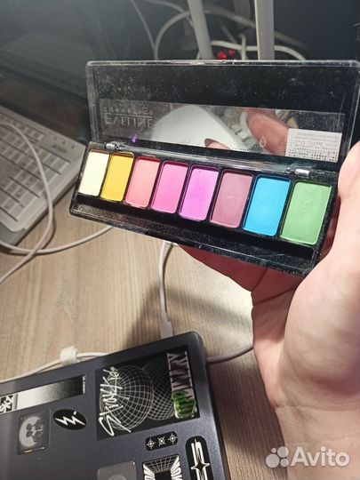 Набор декоративной косметики б/у