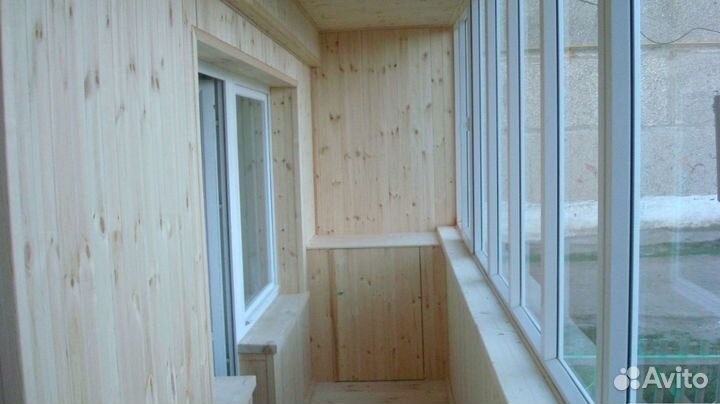 Остекление и отделка балконов