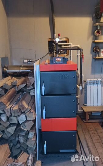 Твердотопливный котел длительного горения бу