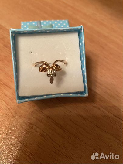 Колечко золотое редкое СССР