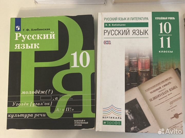 Учебник по русскому языку 10-11 класс Гольцова
