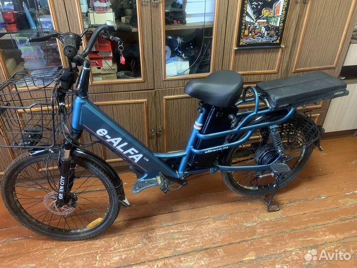 Электровелосипед Green City E-Alfa Lux