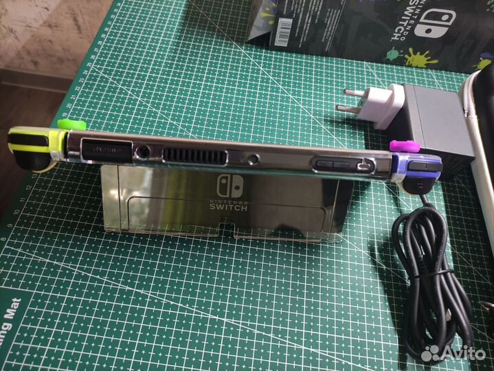 Nintendo switch oled splatoon 3 чип 256 Гб