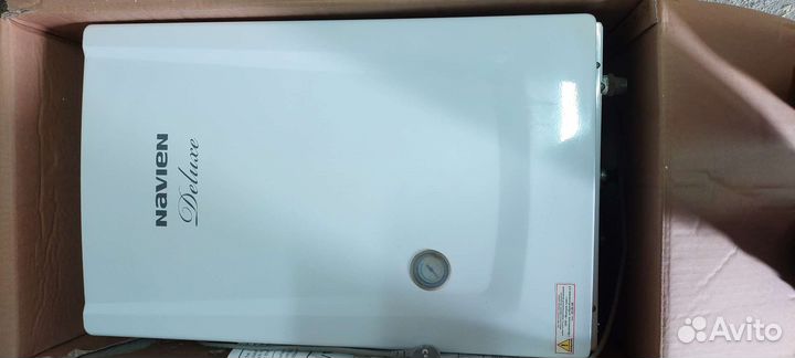 Двухконтурный газовый котёл Navien Deluxe бу