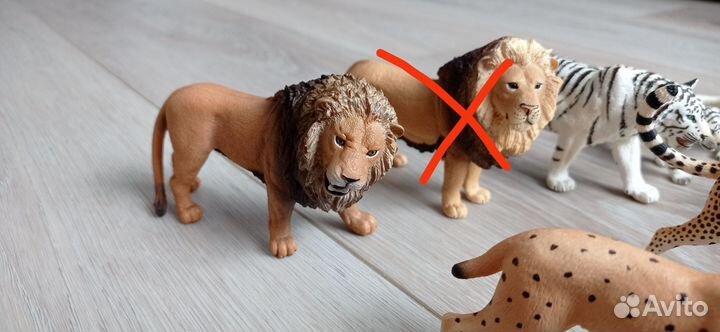Фигурки Schleich(семейство кошачьих)