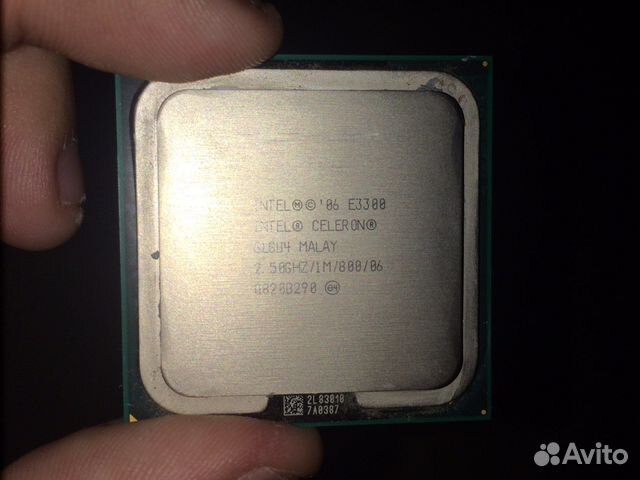 Процессор Intel Celeron E3300