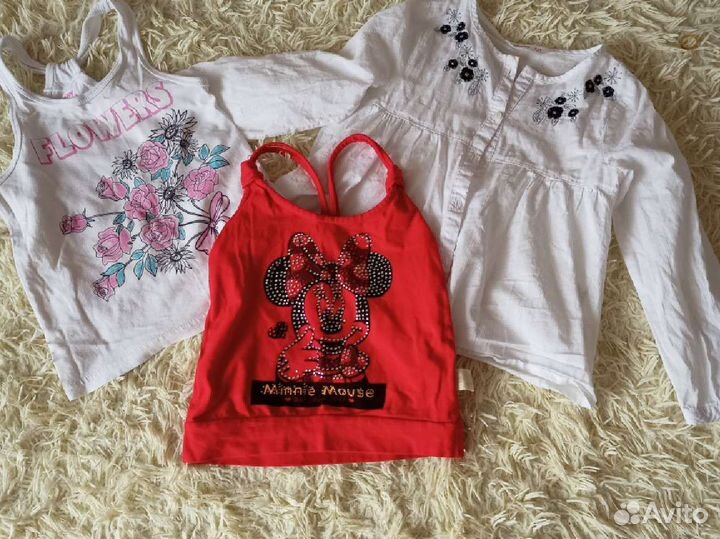 Вещи пакетом на девочку