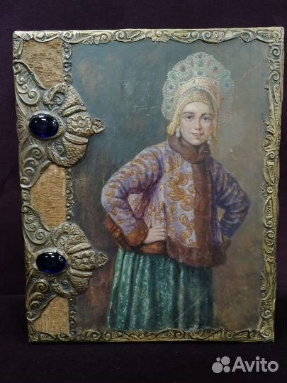 Старинная шкатулка конец 19-нач 20 века