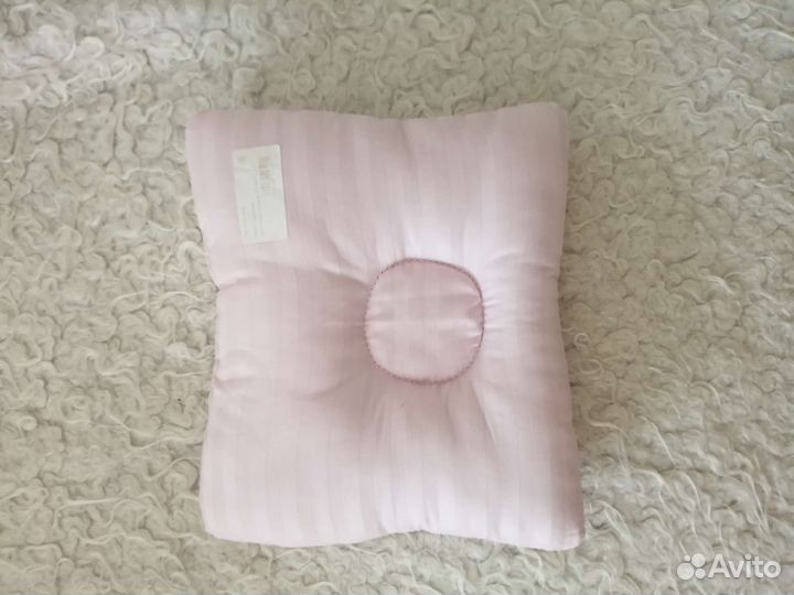 Бортики в кроватку для девочки+подушка