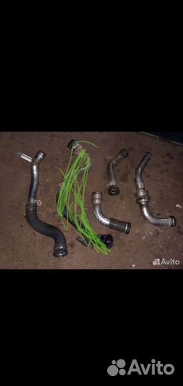 Патрубок турбины k9k Renault megane 2 3