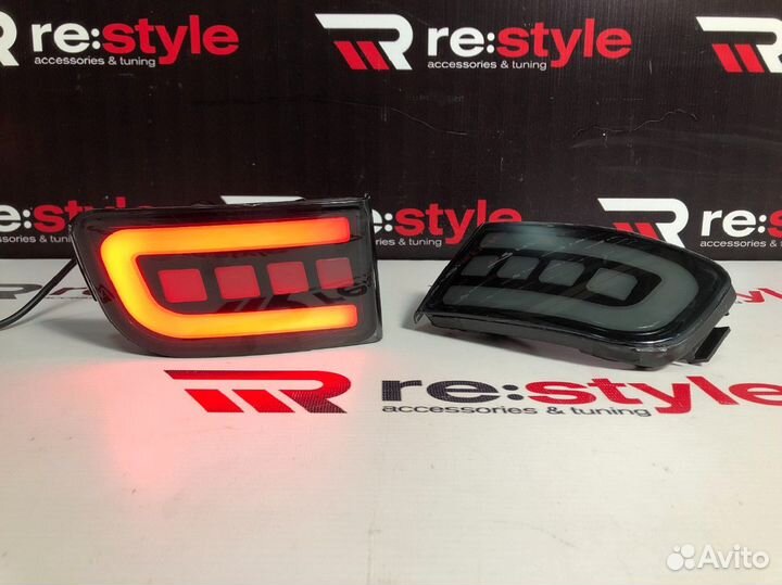 Катафоты Toyota Land Cruiser Prado 120 Led D2261