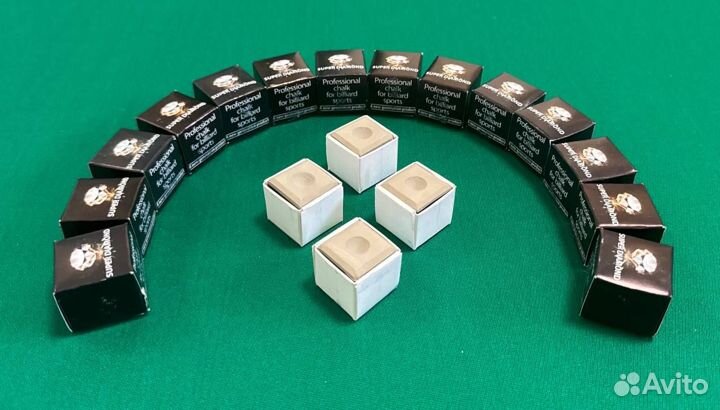 Мел для бильярда Super Diamond Grey