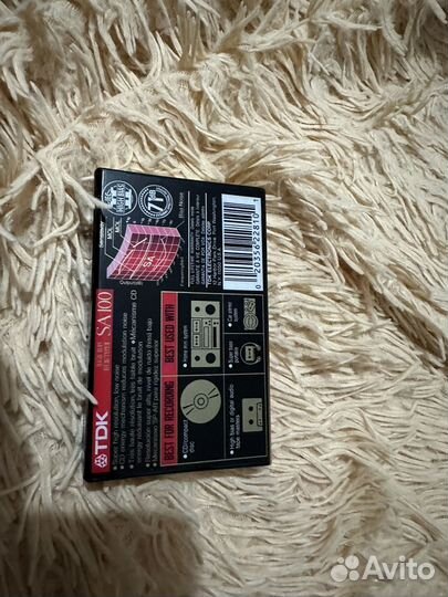 Аудиокассеты запечатанные TDK SA90