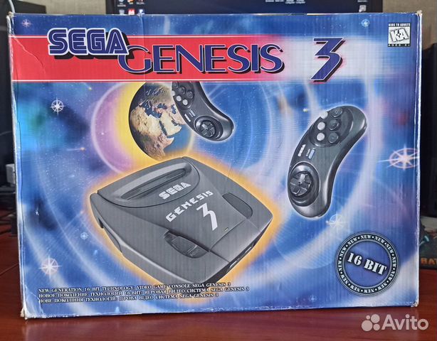 Sega genesis 3 и картриджи