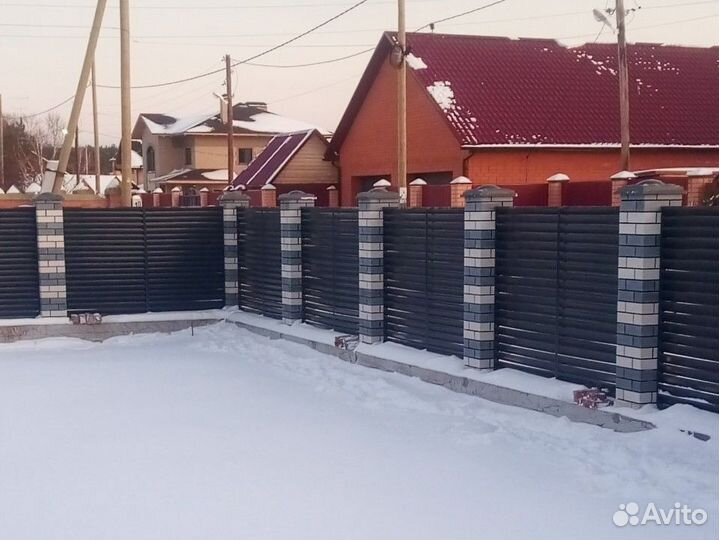 Забор-жалюзи