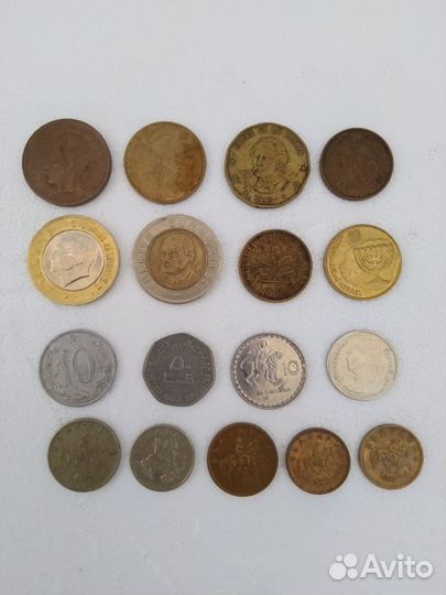 Монеты разных стран, одним лотом