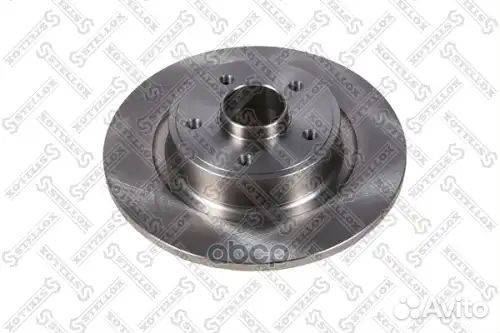 Диск торм.задн. без absбез подш renault Stellox