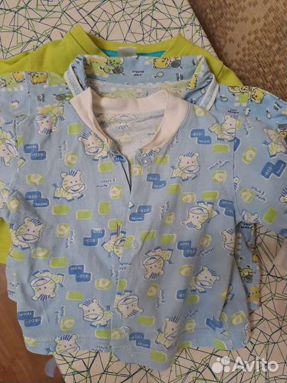 Вещи пакетом на мальчика от 0 мес