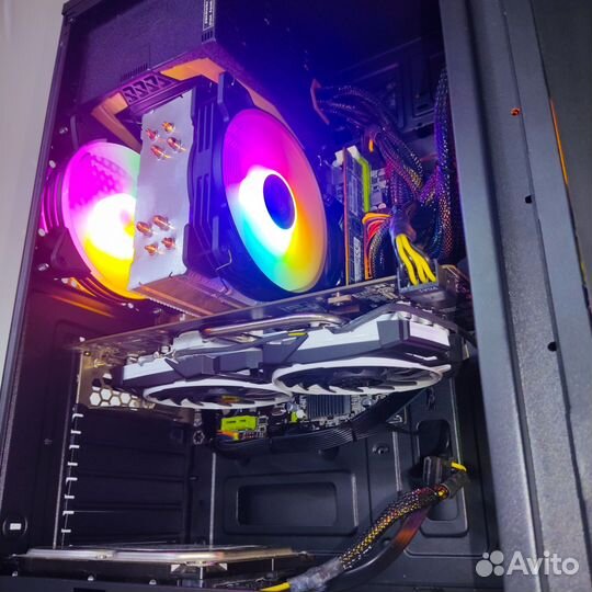 Игровой пк Xeon 2689 32 RAM RX 580 8gb