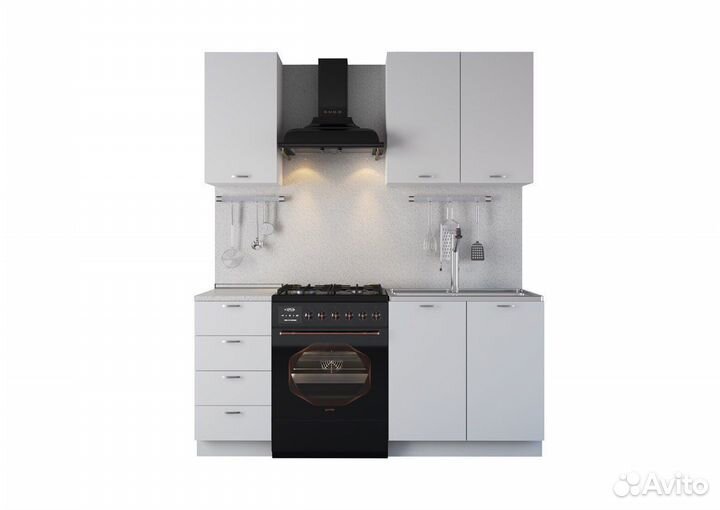 Кухонный гарнитур 1.2м Рокет