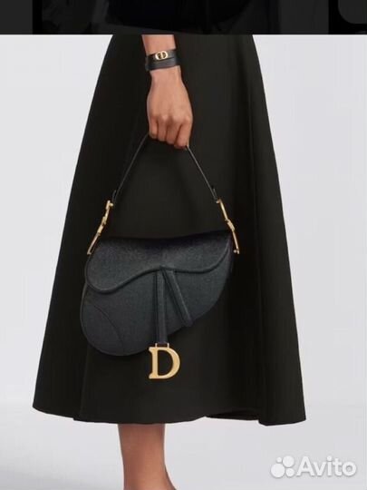 Сумочка dior натуральная кожа