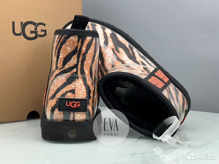 Женские угги Ugg Classic Clear Mini Tiger