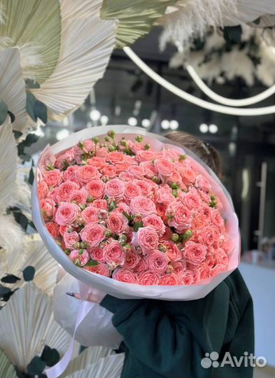Кустовые розы Розы