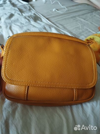 Сумка кросбоди нат. кожа