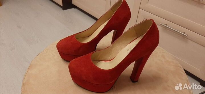 Туфли женские 38 размер замшевые