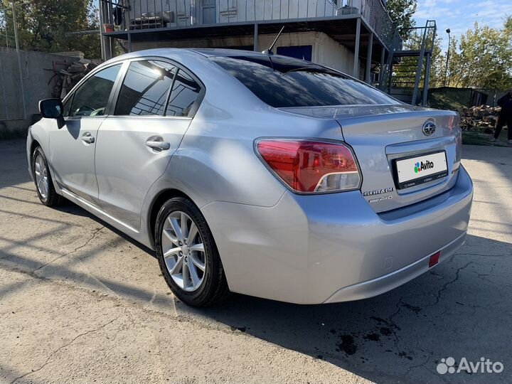 Subaru Impreza 1.6 CVT, 2012, 143 101 км