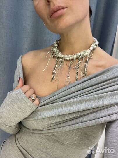 Украшение на шею ручная работа