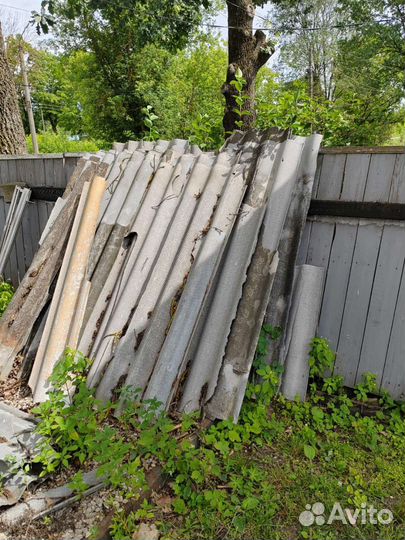 Отдам бесплатно шифер, самовывоз