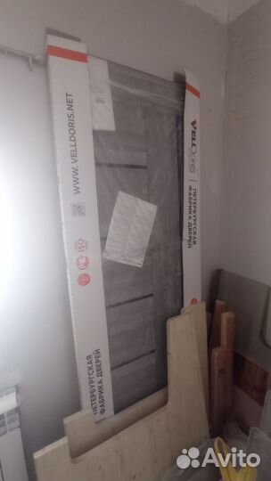 Межкомнатная дверь и наличники velldoris