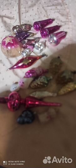 Елочные игрушки СССР