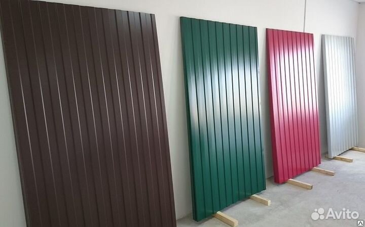 Профлист С8 цинк / Профнастил для забора