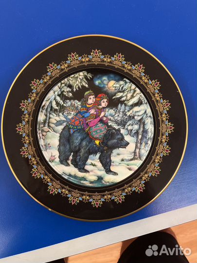 Тарелка настенная гдр