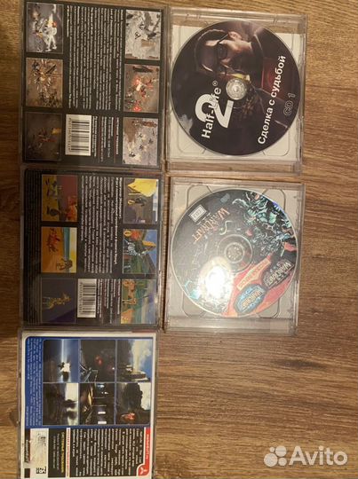 Диски с играми для PC и пустые диски