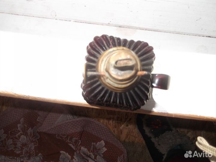 Антикварная керосиновая/масляная лампа