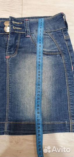 Юбка джинсовая