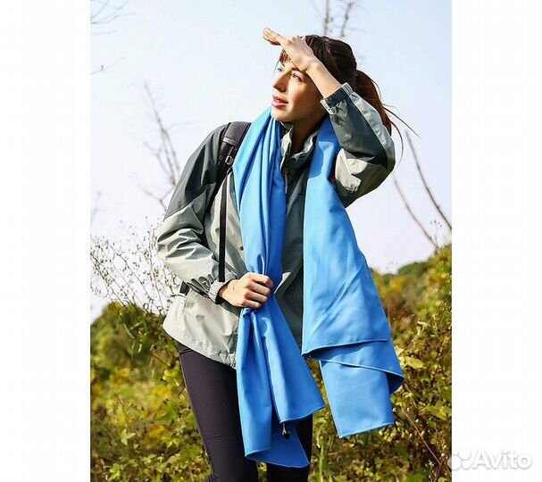 Полотенце спортивное охлаждающее RoadLike Camp 70*