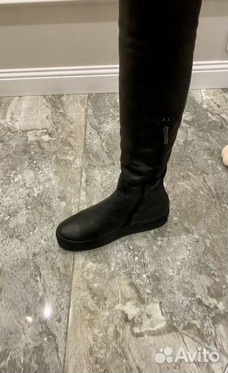 Сапоги натур мех Италия 40Renzoni женские