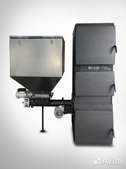 Автоматический твердотопливный котёл