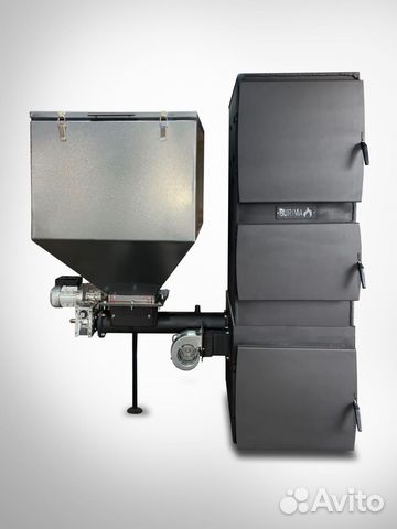 Автоматический твердотопливный котёл