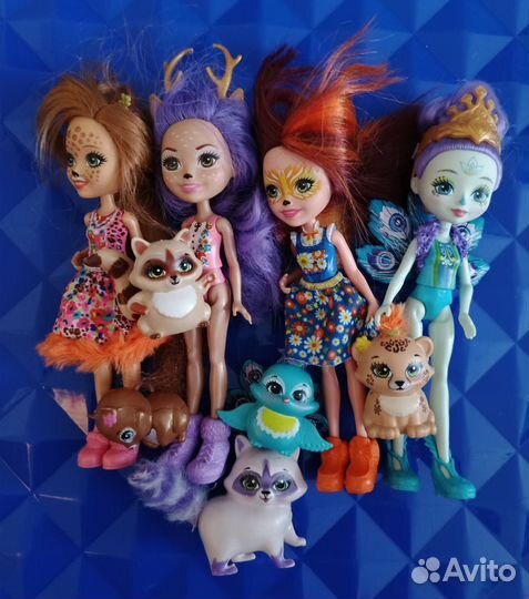 Куклы фигурки Enchantimals Энчантималс