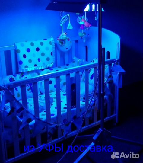 Облучатель для малышей от желтухи стойка